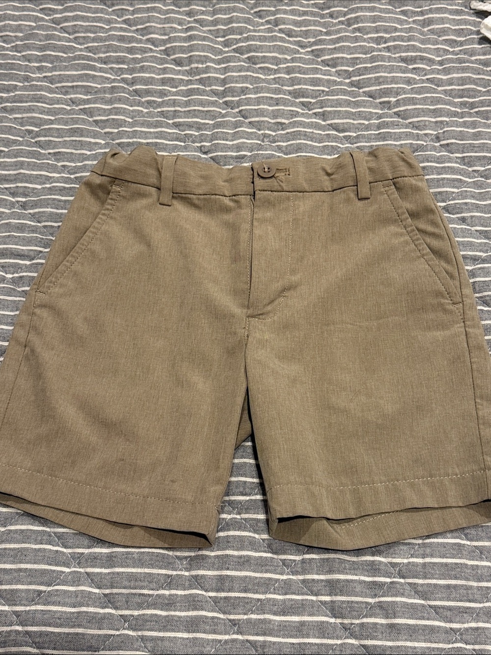 Vineyard Vines Boys Khaki Performance Shorts